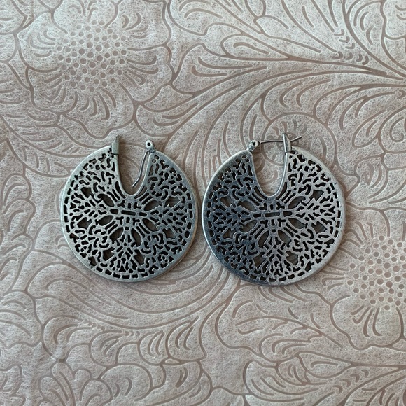 Lucky Brand Jewelry - Lucky brand round silver earrings